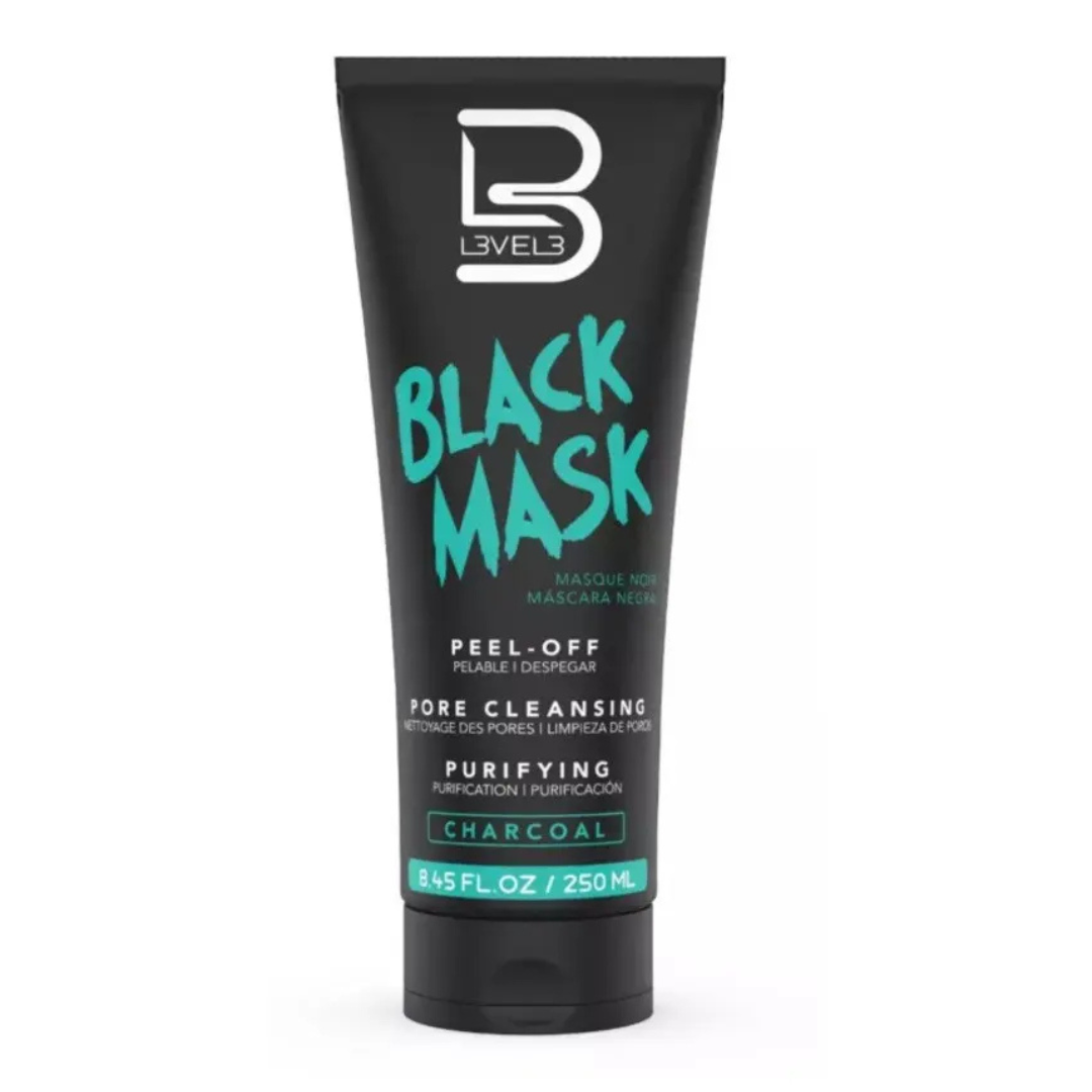 black mask Level3 - mascarilla facial para barberos profesionales