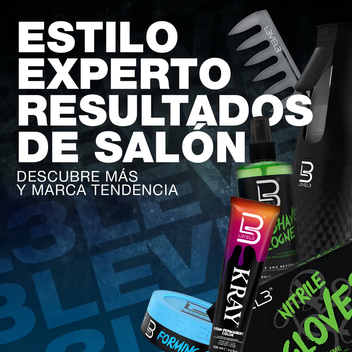 Fijador para Cabello Level 3 Extra Fuerte 383g – Máxima Fijación Profesional - Imagen 2